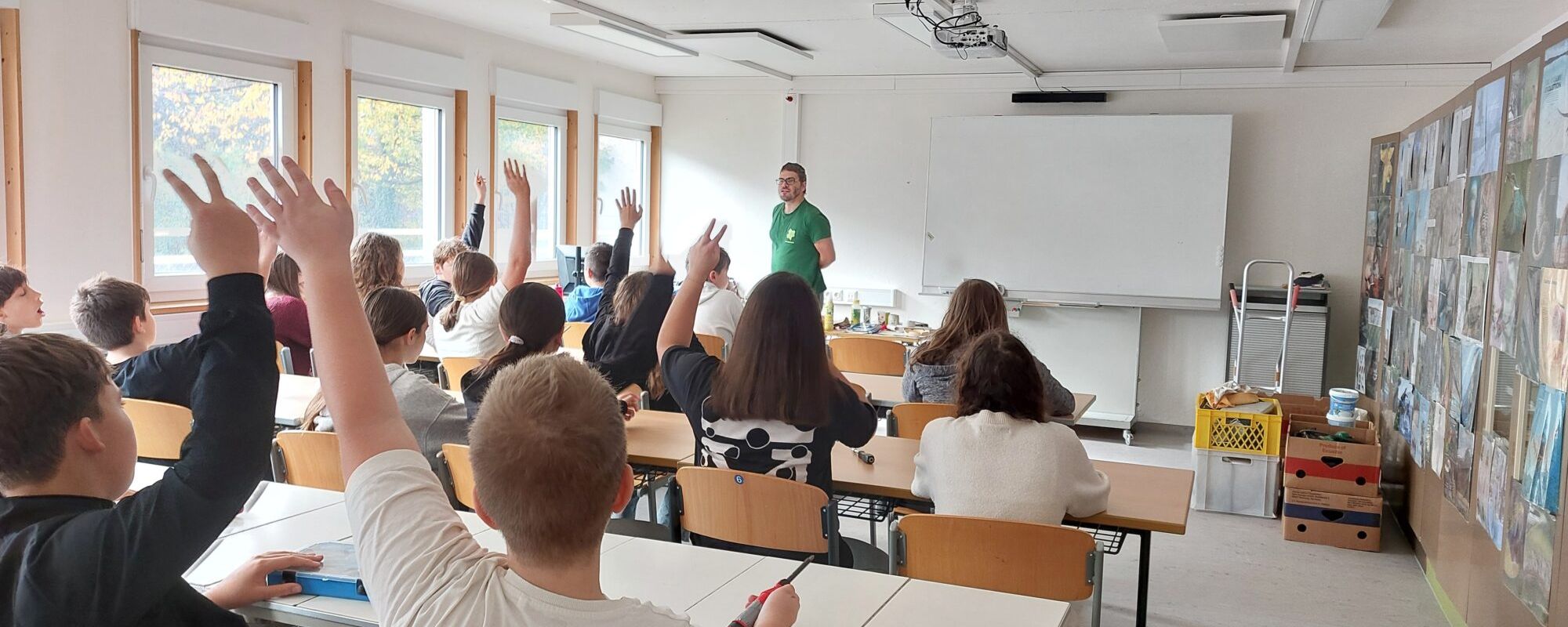 Sch&uuml;ler des Gymnasiums Campus Baden