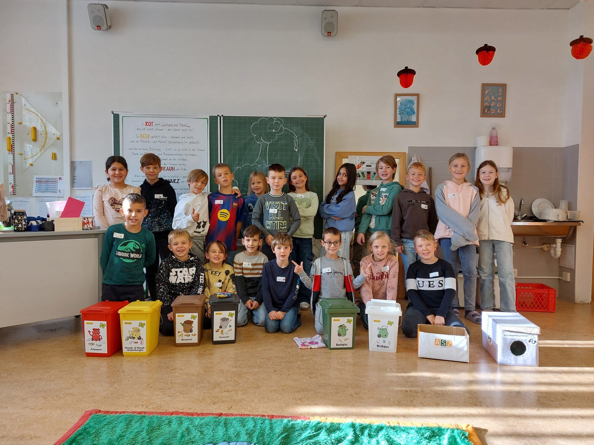 Kinder der VS Pottendorf 2D am 24.10.25
