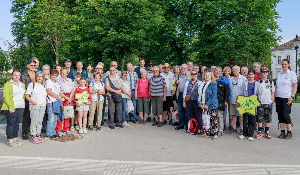 Gruppe der Exkursion